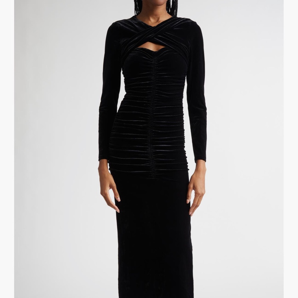 Reiss Black Long Sleeve Dress